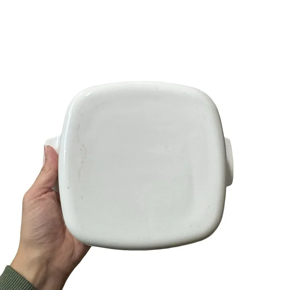 CorningWare Blue‎ Velvet Rose 1.5L Covered Casserole Dish With Lid 9x7x3